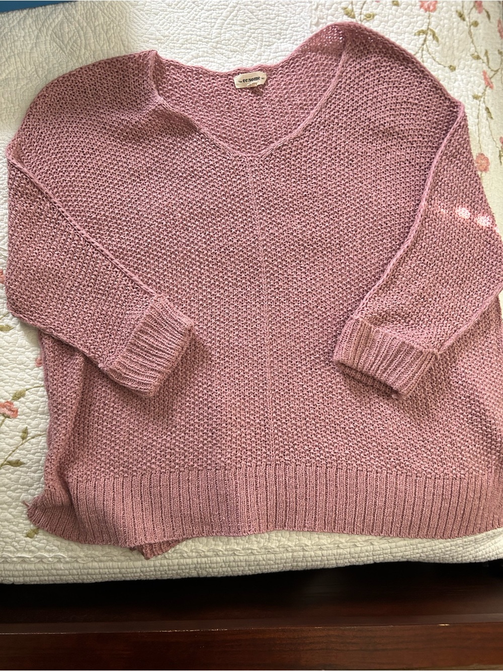 Light woven sweater